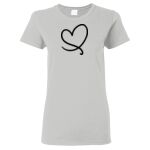 Heavy Cotton Women's Short Sleeve T-Shirt Thumbnail