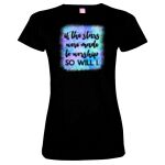 Women's Fine Jersey Tee Thumbnail