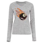 Women's Electrify CoolCore® Long Sleeve V-Neck T-Shirt Thumbnail