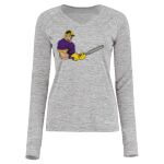 Women's Electrify CoolCore® Long Sleeve V-Neck T-Shirt Thumbnail