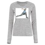 Women's Electrify CoolCore® Long Sleeve V-Neck T-Shirt Thumbnail