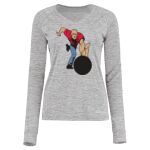 Women's Electrify CoolCore® Long Sleeve V-Neck T-Shirt Thumbnail