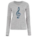 Women's Electrify CoolCore® Long Sleeve V-Neck T-Shirt Thumbnail