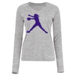 Women's Electrify CoolCore® Long Sleeve V-Neck T-Shirt Thumbnail