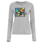 Women's Electrify CoolCore® Long Sleeve V-Neck T-Shirt Thumbnail