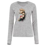 Women's Electrify CoolCore® Long Sleeve V-Neck T-Shirt Thumbnail