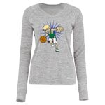 Women's Electrify CoolCore® Long Sleeve V-Neck T-Shirt Thumbnail