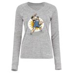 Women's Electrify CoolCore® Long Sleeve V-Neck T-Shirt Thumbnail