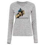 Women's Electrify CoolCore® Long Sleeve V-Neck T-Shirt Thumbnail