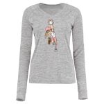 Women's Electrify CoolCore® Long Sleeve V-Neck T-Shirt Thumbnail