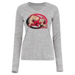 Women's Electrify CoolCore® Long Sleeve V-Neck T-Shirt Thumbnail