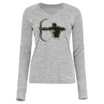 Women's Electrify CoolCore® Long Sleeve V-Neck T-Shirt Thumbnail