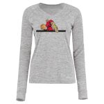 Women's Electrify CoolCore® Long Sleeve V-Neck T-Shirt Thumbnail