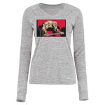 Women's Electrify CoolCore® Long Sleeve V-Neck T-Shirt Thumbnail