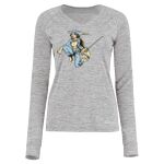 Women's Electrify CoolCore® Long Sleeve V-Neck T-Shirt Thumbnail