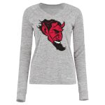 Women's Electrify CoolCore® Long Sleeve V-Neck T-Shirt Thumbnail