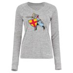 Women's Electrify CoolCore® Long Sleeve V-Neck T-Shirt Thumbnail