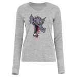 Women's Electrify CoolCore® Long Sleeve V-Neck T-Shirt Thumbnail