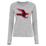 Women's Electrify CoolCore® Long Sleeve V-Neck T-Shirt Thumbnail