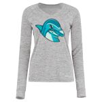 Women's Electrify CoolCore® Long Sleeve V-Neck T-Shirt Thumbnail