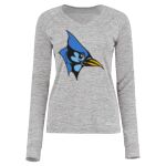 Women's Electrify CoolCore® Long Sleeve V-Neck T-Shirt Thumbnail