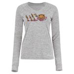 Women's Electrify CoolCore® Long Sleeve V-Neck T-Shirt Thumbnail