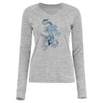 Women's Electrify CoolCore® Long Sleeve V-Neck T-Shirt Thumbnail