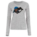 Women's Electrify CoolCore® Long Sleeve V-Neck T-Shirt Thumbnail