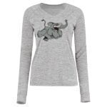 Women's Electrify CoolCore® Long Sleeve V-Neck T-Shirt Thumbnail