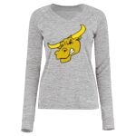 Women's Electrify CoolCore® Long Sleeve V-Neck T-Shirt Thumbnail