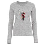 Women's Electrify CoolCore® Long Sleeve V-Neck T-Shirt Thumbnail