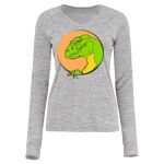 Women's Electrify CoolCore® Long Sleeve V-Neck T-Shirt Thumbnail