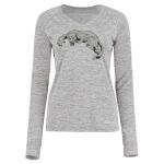 Women's Electrify CoolCore® Long Sleeve V-Neck T-Shirt Thumbnail