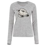 Women's Electrify CoolCore® Long Sleeve V-Neck T-Shirt Thumbnail