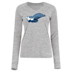 Women's Electrify CoolCore® Long Sleeve V-Neck T-Shirt Thumbnail