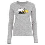 Women's Electrify CoolCore® Long Sleeve V-Neck T-Shirt Thumbnail