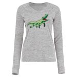 Women's Electrify CoolCore® Long Sleeve V-Neck T-Shirt Thumbnail