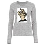 Women's Electrify CoolCore® Long Sleeve V-Neck T-Shirt Thumbnail