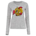 Women's Electrify CoolCore® Long Sleeve V-Neck T-Shirt Thumbnail