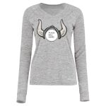 Women's Electrify CoolCore® Long Sleeve V-Neck T-Shirt Thumbnail