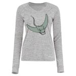 Women's Electrify CoolCore® Long Sleeve V-Neck T-Shirt Thumbnail