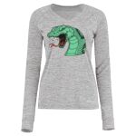 Women's Electrify CoolCore® Long Sleeve V-Neck T-Shirt Thumbnail