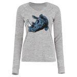 Women's Electrify CoolCore® Long Sleeve V-Neck T-Shirt Thumbnail