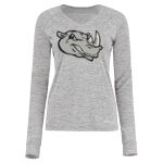 Women's Electrify CoolCore® Long Sleeve V-Neck T-Shirt Thumbnail