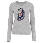 Women's Electrify CoolCore® Long Sleeve V-Neck T-Shirt Thumbnail