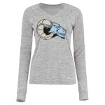 Women's Electrify CoolCore® Long Sleeve V-Neck T-Shirt Thumbnail