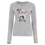 Women's Electrify CoolCore® Long Sleeve V-Neck T-Shirt Thumbnail