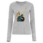 Women's Electrify CoolCore® Long Sleeve V-Neck T-Shirt Thumbnail