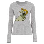 Women's Electrify CoolCore® Long Sleeve V-Neck T-Shirt Thumbnail