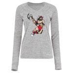 Women's Electrify CoolCore® Long Sleeve V-Neck T-Shirt Thumbnail